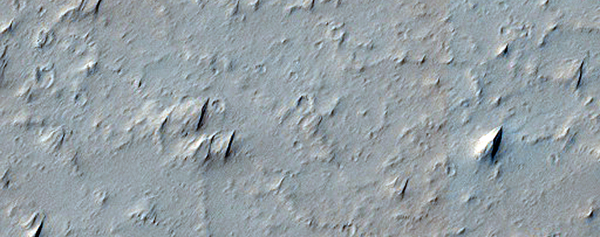 Candidate Recent Impact Site
