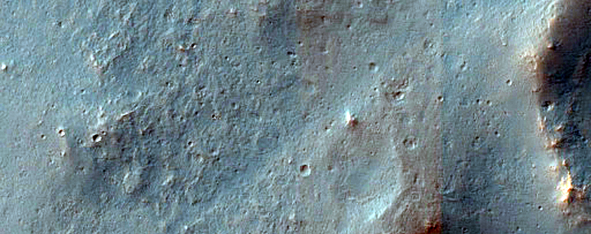 Channel North of Hellas Planitia