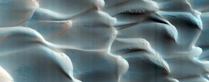 Escarpment Dune Field Topography