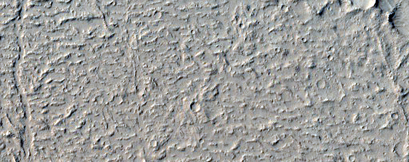 Candidate Recent Impact Site