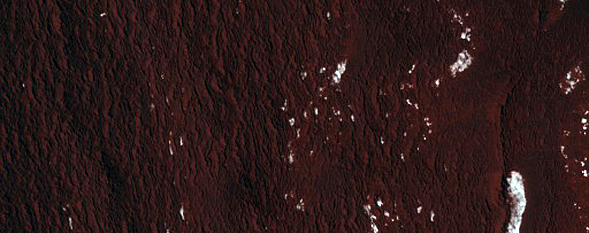 Exposure of North Polar Layered Deposits