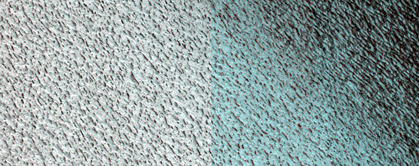 Exposure of North Polar Layered Deposits