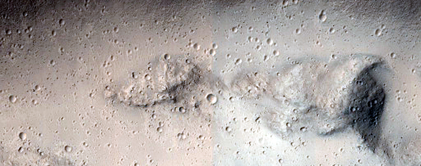 Monitor Steep Crater Slope near InSight Lander
