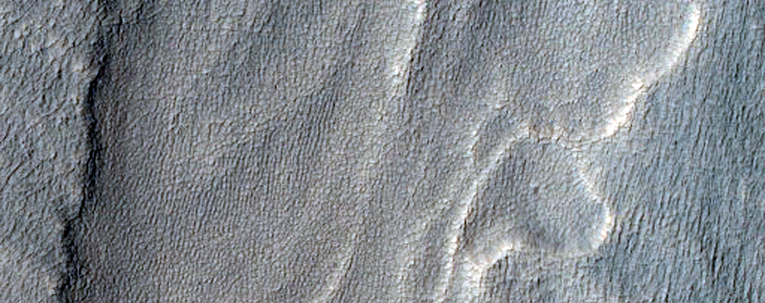 Eroded Debris Covered Glaciers in Protonilus Mensae