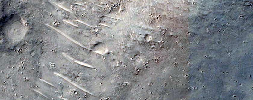 Impact Crater Central Structure