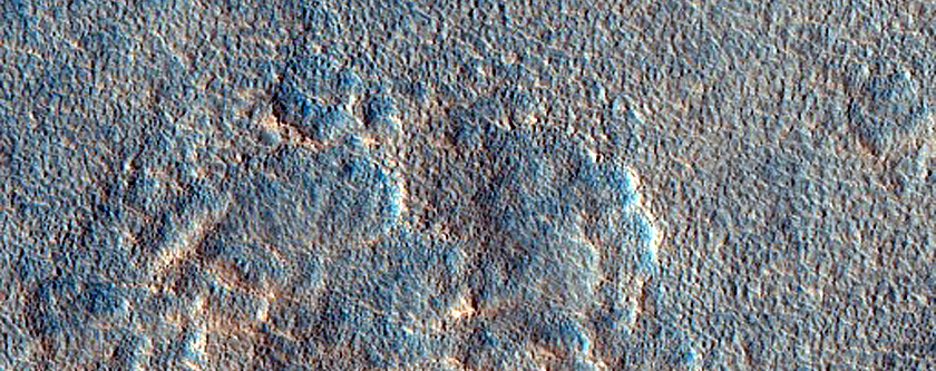 Monitoring New Icy Impact Crater