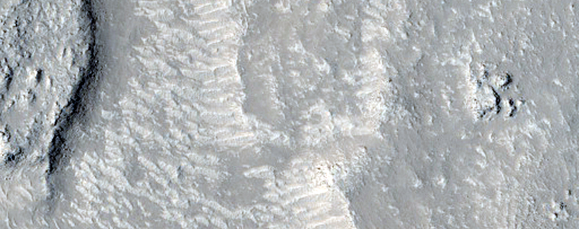 Streamlined Forms East of Tinjar Valles