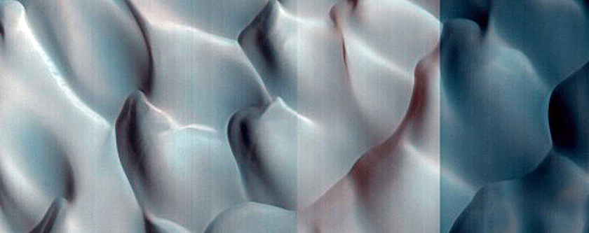 Dune Monitoring in Northern Mid-Latitude Crater