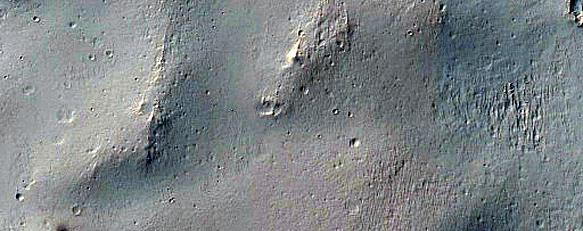 Candidate Recent Impact Site