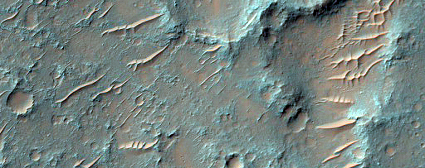 Channel in Margaritifer Terra