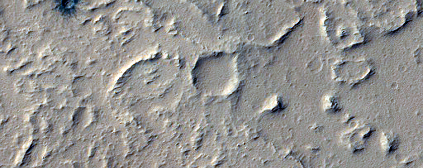 Potentially Very Recent Impact Site
