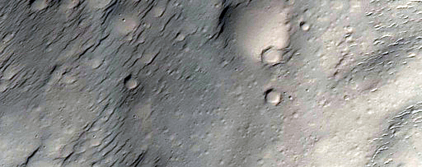 Olivine-Rich Terrain Exposed by Impact Crater in Eridania Region 