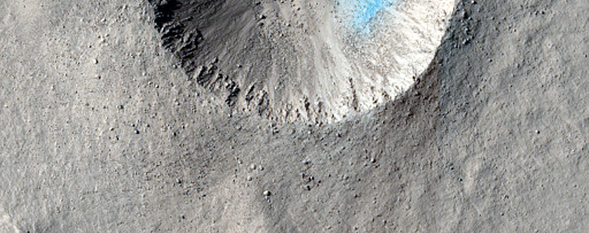 Very Recent Small Crater