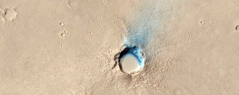 Lava Flows in Elysium Region