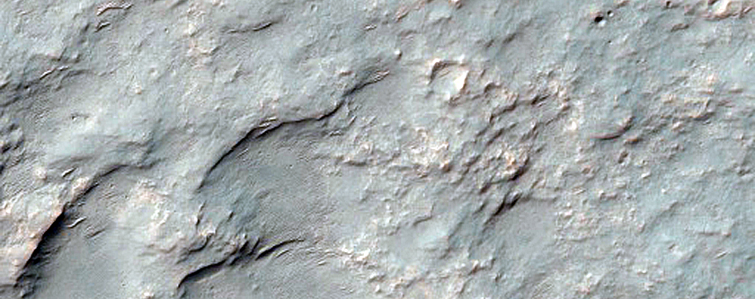 Terrain South of Huygens Crater