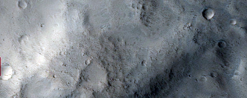 Northern Mid-Latitude Channel Network in Cydonia Mensae