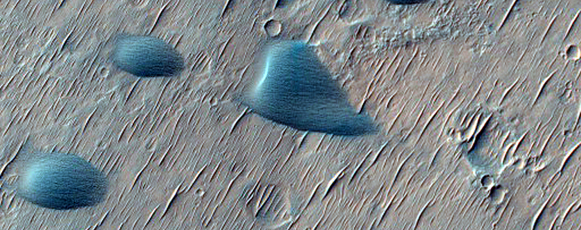 Floor Unit and Dunes in Coprates Chasma