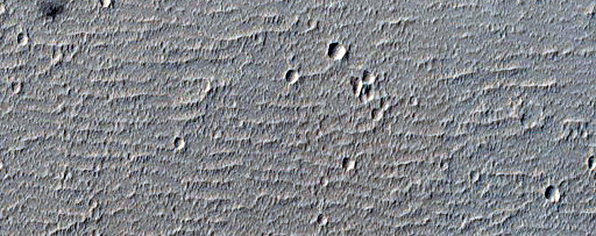 Candidate Recent Impact Site