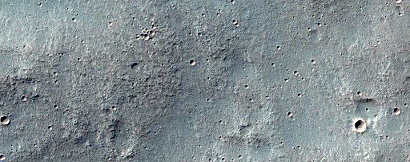 Channel in Savich Crater
