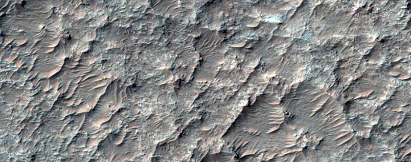 Possible Phyllosilicates in Tyrrhena Terra