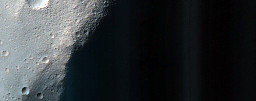 Rim of Peta Crater