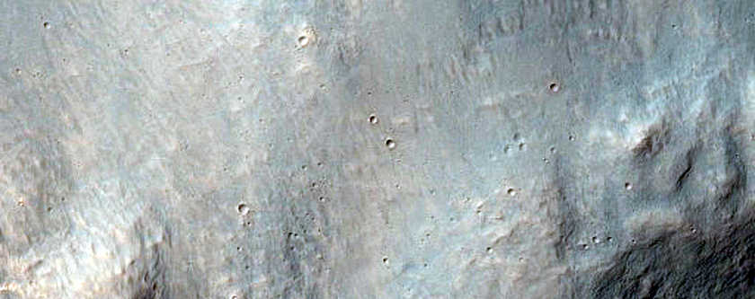 Impact Crater with Central Peak