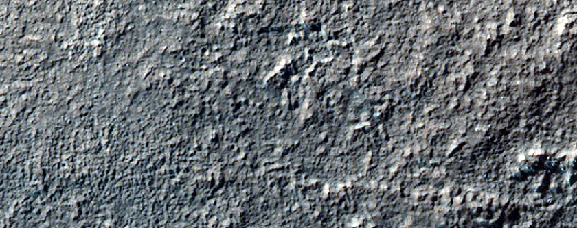 Channel near Hellas Planitia