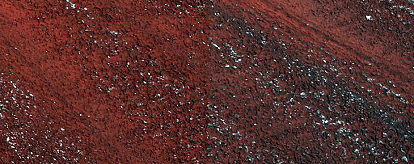 Exposure of North Polar Layered Deposits