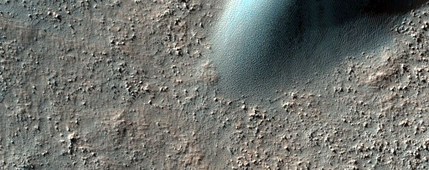 Dunes in Arkhangelsky Crater