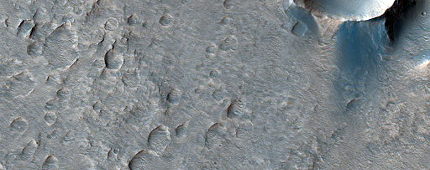 Fans in Sagan Crater