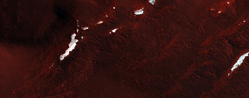 Exposure of North Polar Layered Deposits