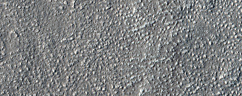 Sample of Scalloped Terrain West of Erebus Montes