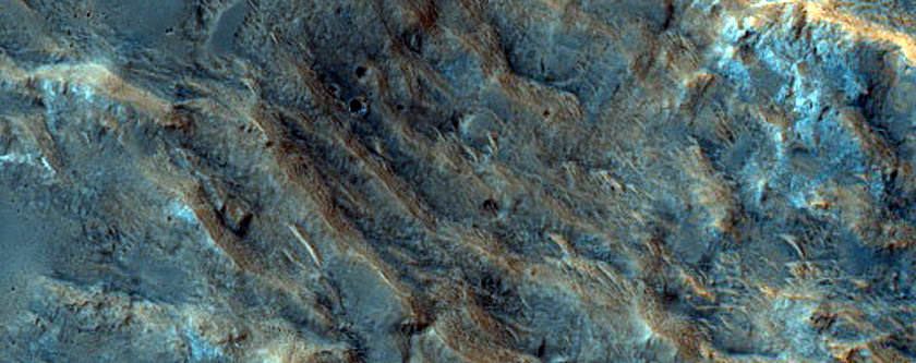 Libya Montes Phyllosilicates