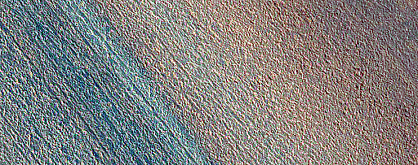 Exposure of North Polar Layered Deposits