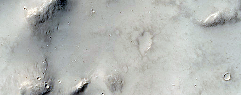Terrain South of Gusev Crater