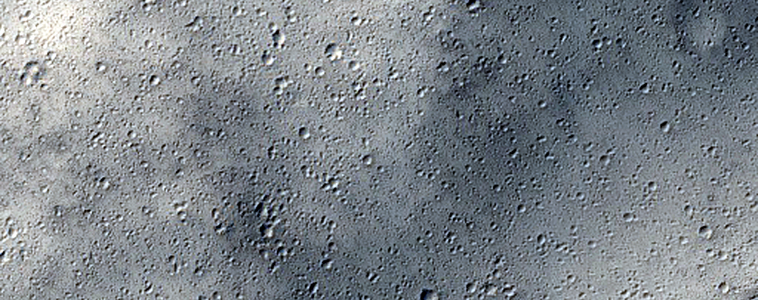 Terrain Southeast of Gale Crater