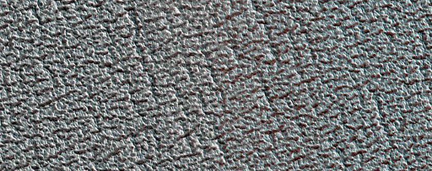 Circular Depression in Polar Cap