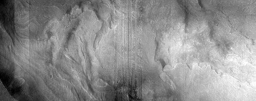 Layers in Depression in Hellas Planitia