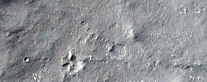 Terrain Southwest of Licus Vallis