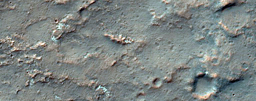 Terrain Sample in Tyrrhena Terra