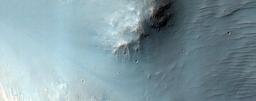 Hillslope Morphologies in Crater