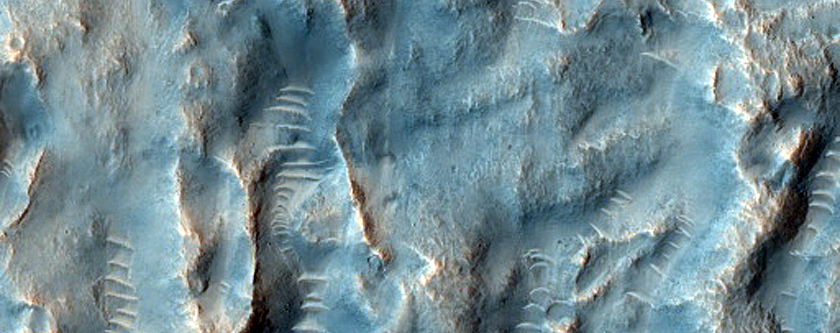 Flow Ejecta from Well-Preserved Impact Crater