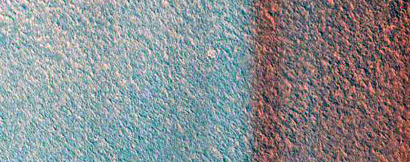Exposure of North Polar Layered Deposits