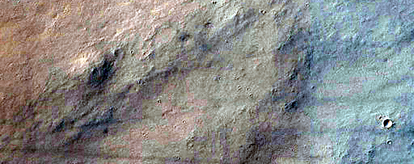 Candidate Recent Impact Site