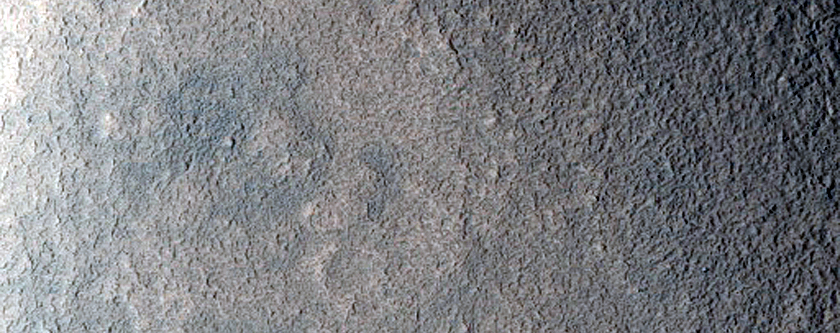 Fretted Terrain Valleys and Apron Materials