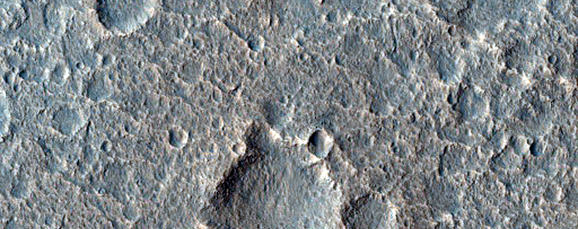 Terrain Sample in Tiu Valles