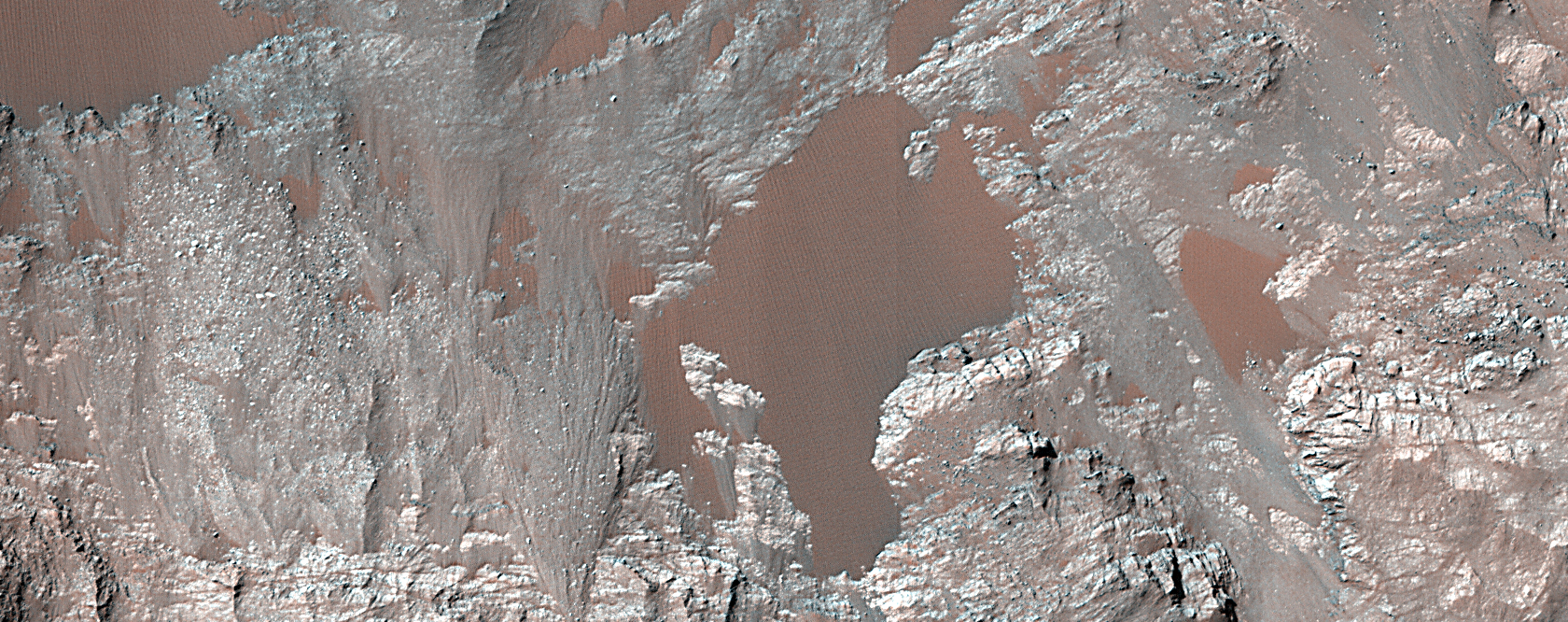 Deep in Valles Marineris