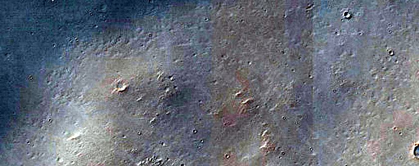Terrain Southwest of Nicholson Crater