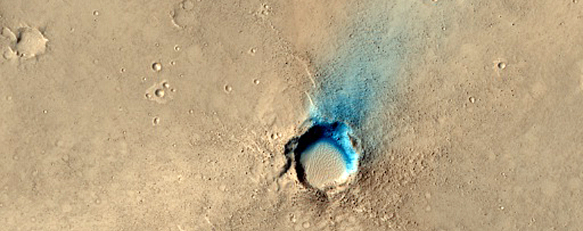 Lava Flows in Elysium Region
