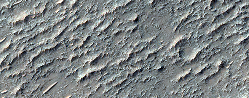 Terrain Sample in Huygens Crater
